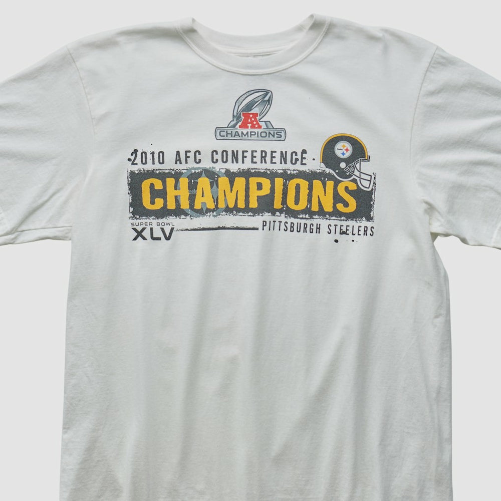 Fanatics Pittsburgh Steelers Reebok 2010 T-shirt White Vintage