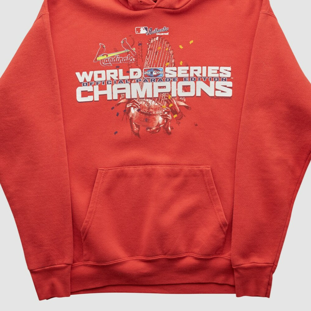 St. Louis Cardinals Lee Apparel 2006 Hooded Pullover Sweatshirt - Red - Vintage - Fanatics Lifestyle