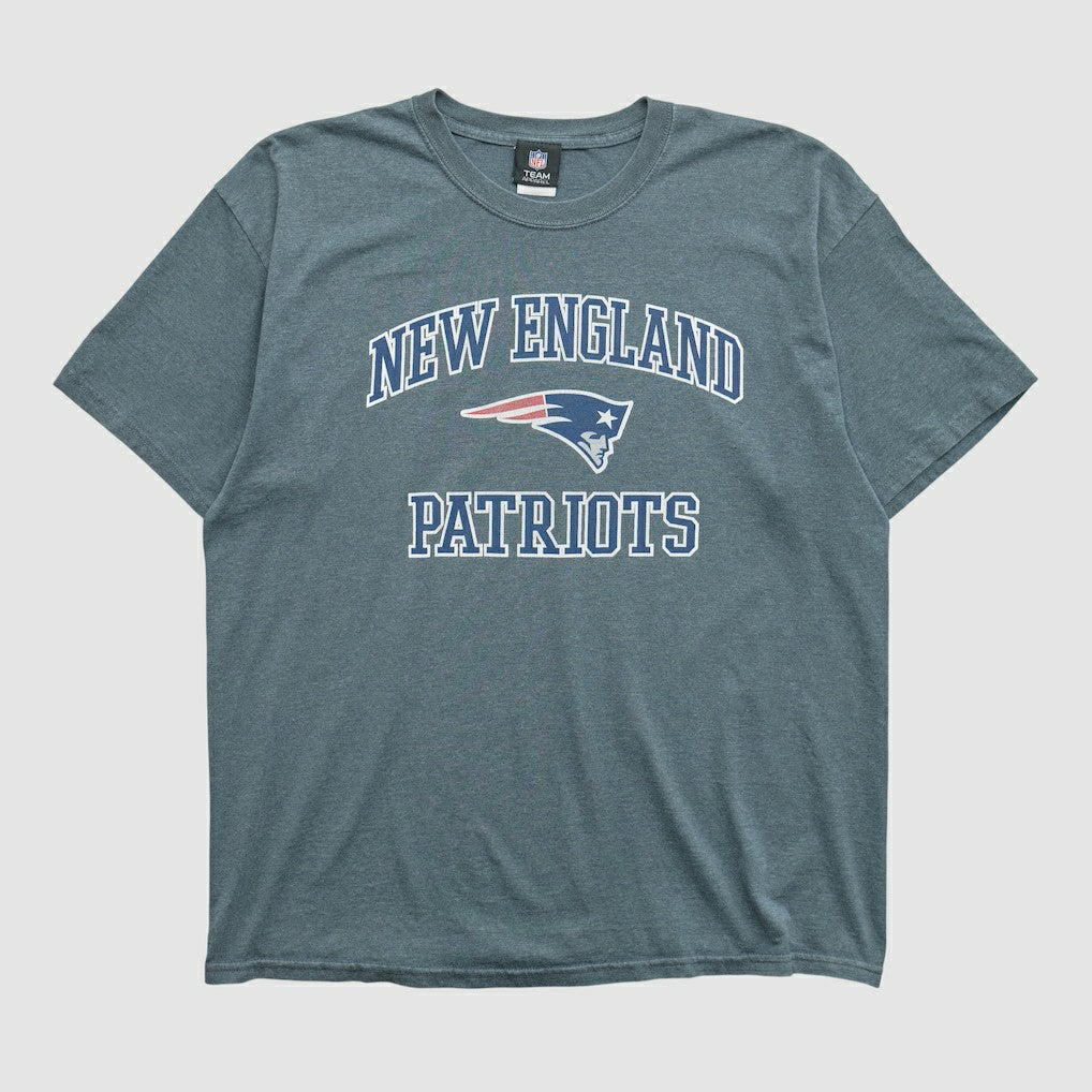 Fanatics New England Patriots NFL 2010s T-shirt Dark Heather Gray Vintage