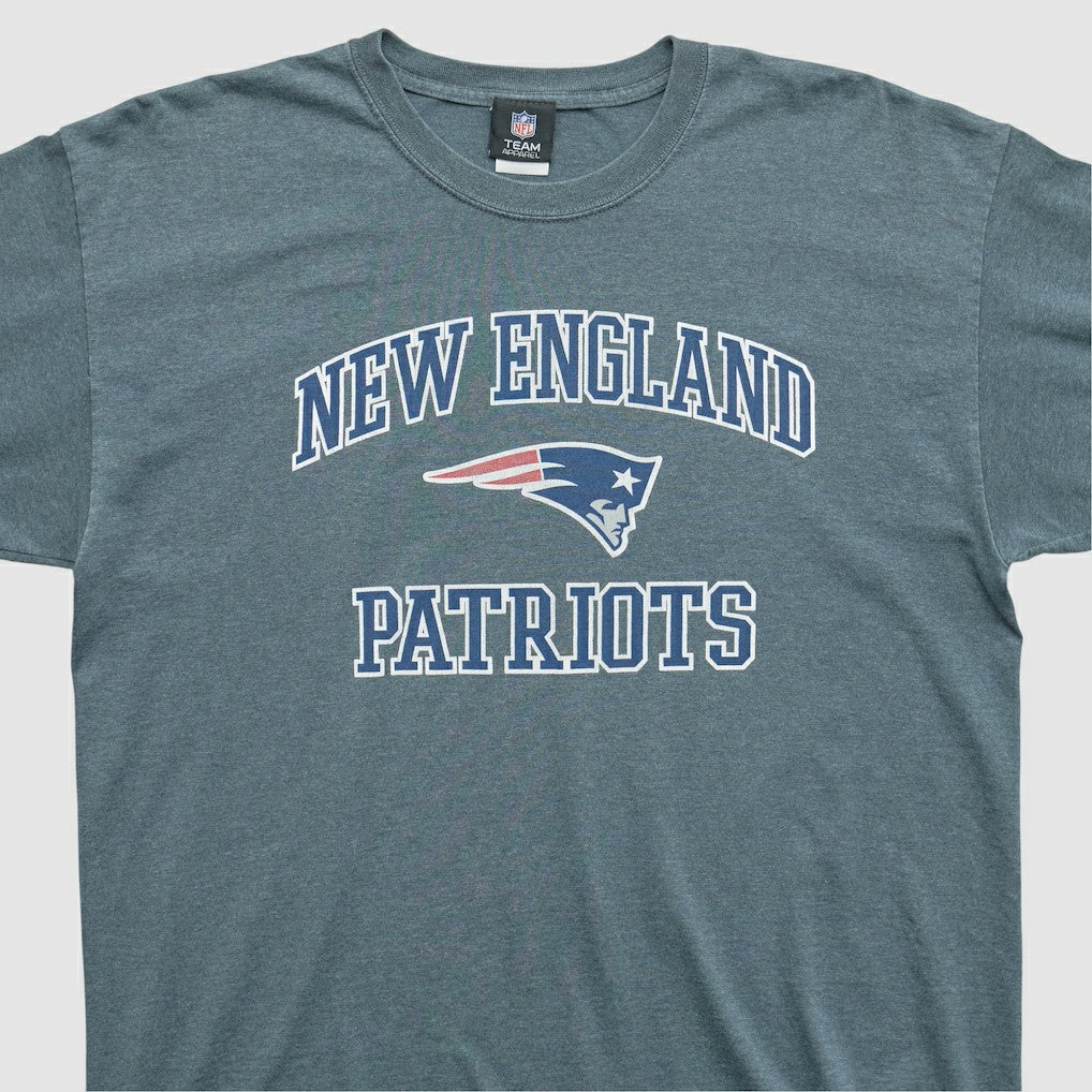 Fanatics New England Patriots NFL 2010s T-shirt Dark Heather Gray Vintage