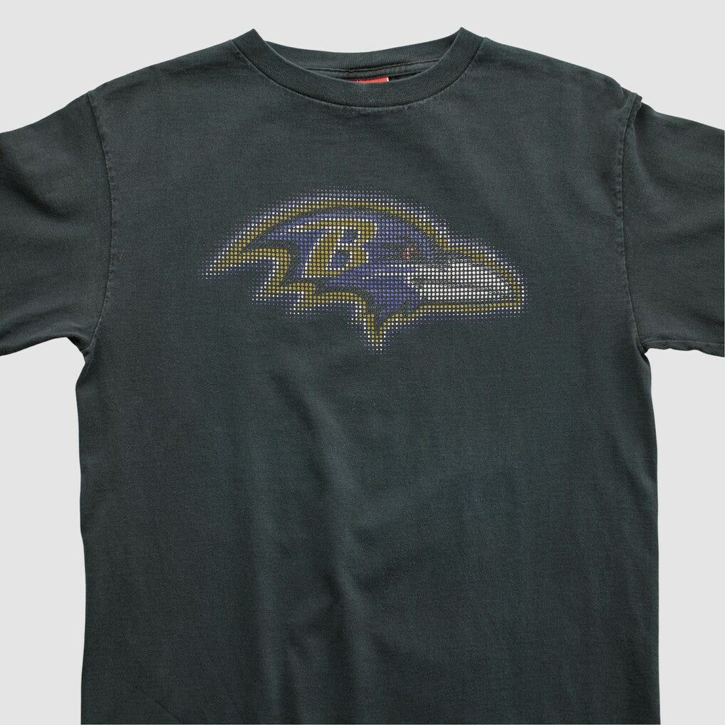 Fanatics Baltimore Ravens NFL 2000s Long Sleeve T-shirt Black Vintage
