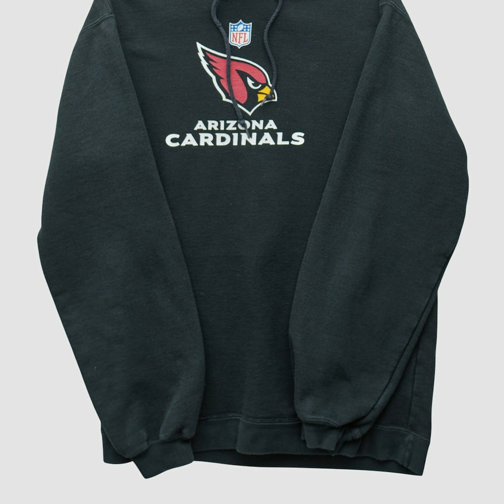 Fanatics Arizona Cardinals Reebok 2000s Hooded Pullover Sweatshirt Black Vintage
