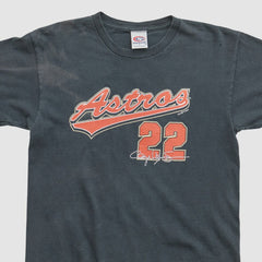 Houston Astros True Fan 2000s T-shirt - Black - XVintage - Fanatics Discount