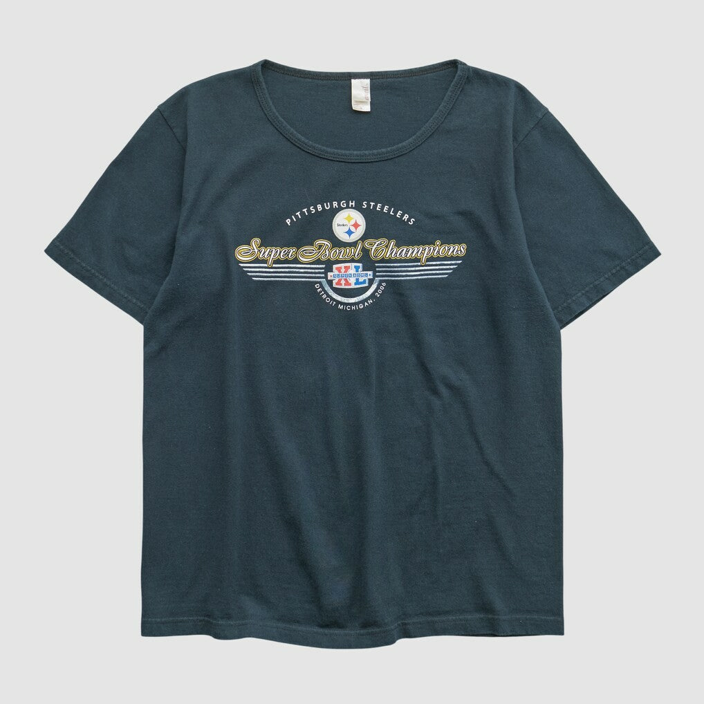 Fanatics Pittsburgh Steelers Anvil 2006 T-shirt Navy Vintage