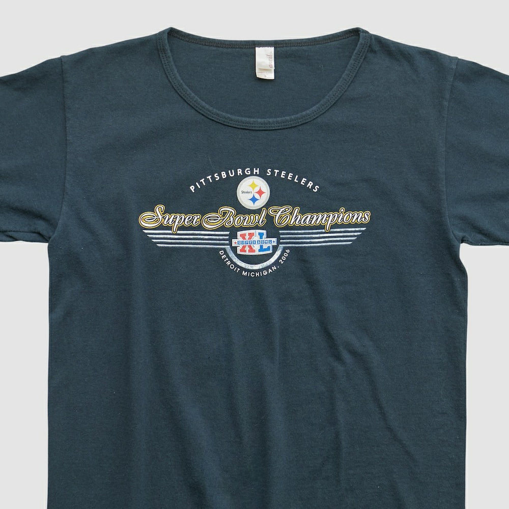 Fanatics Pittsburgh Steelers Anvil 2006 T-shirt Navy Vintage