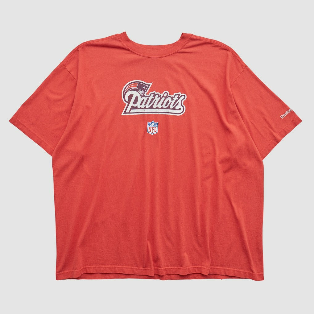 Fanatics New England Patriots Reebok 2000s T-shirt Red Vintage