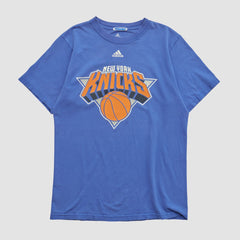 New York Knicks 2000s T-shirt Blue Vintage | Vintage Near Me
