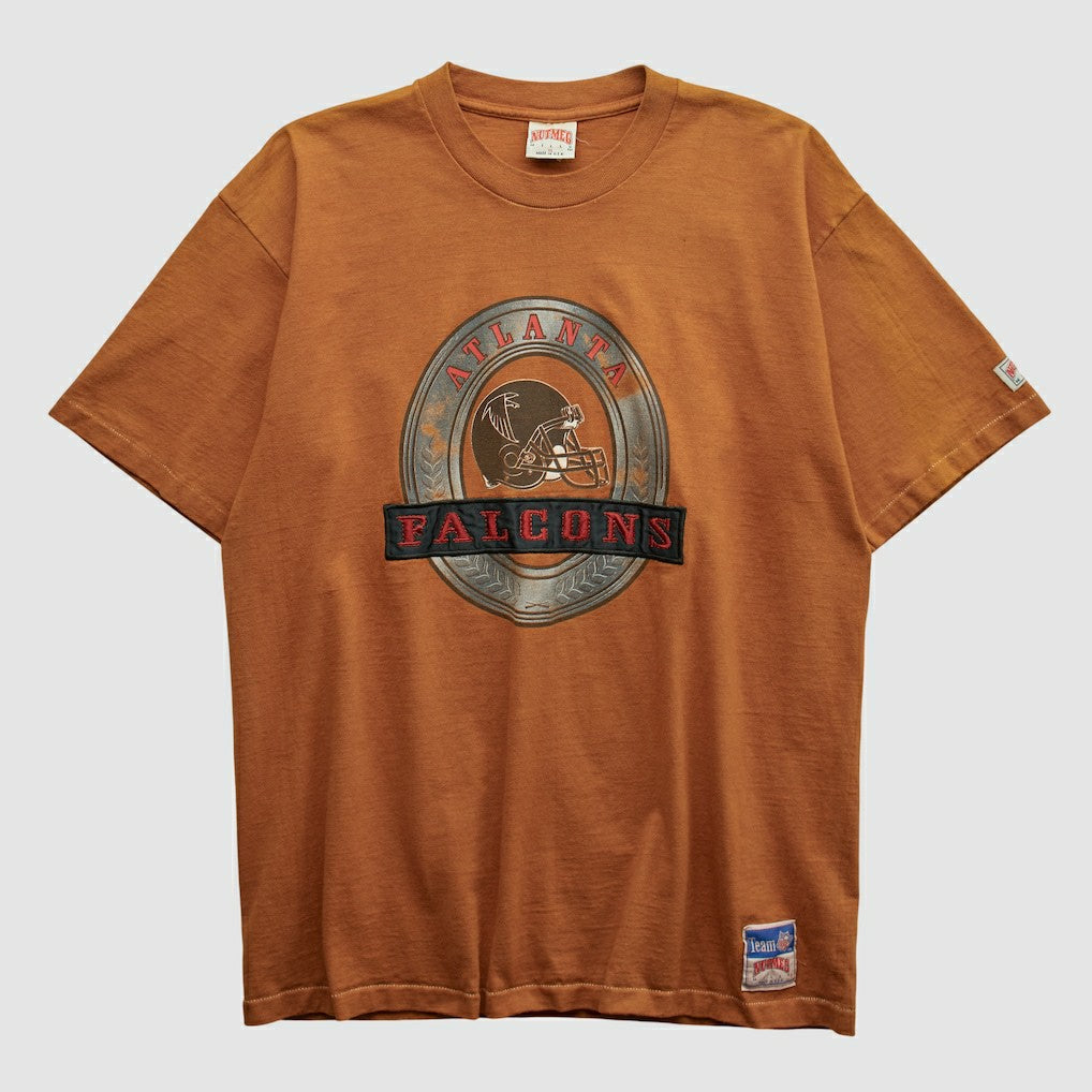Fanatics Atlanta Falcons Nutmeg Mills 90s T-shirt Clay Vintage