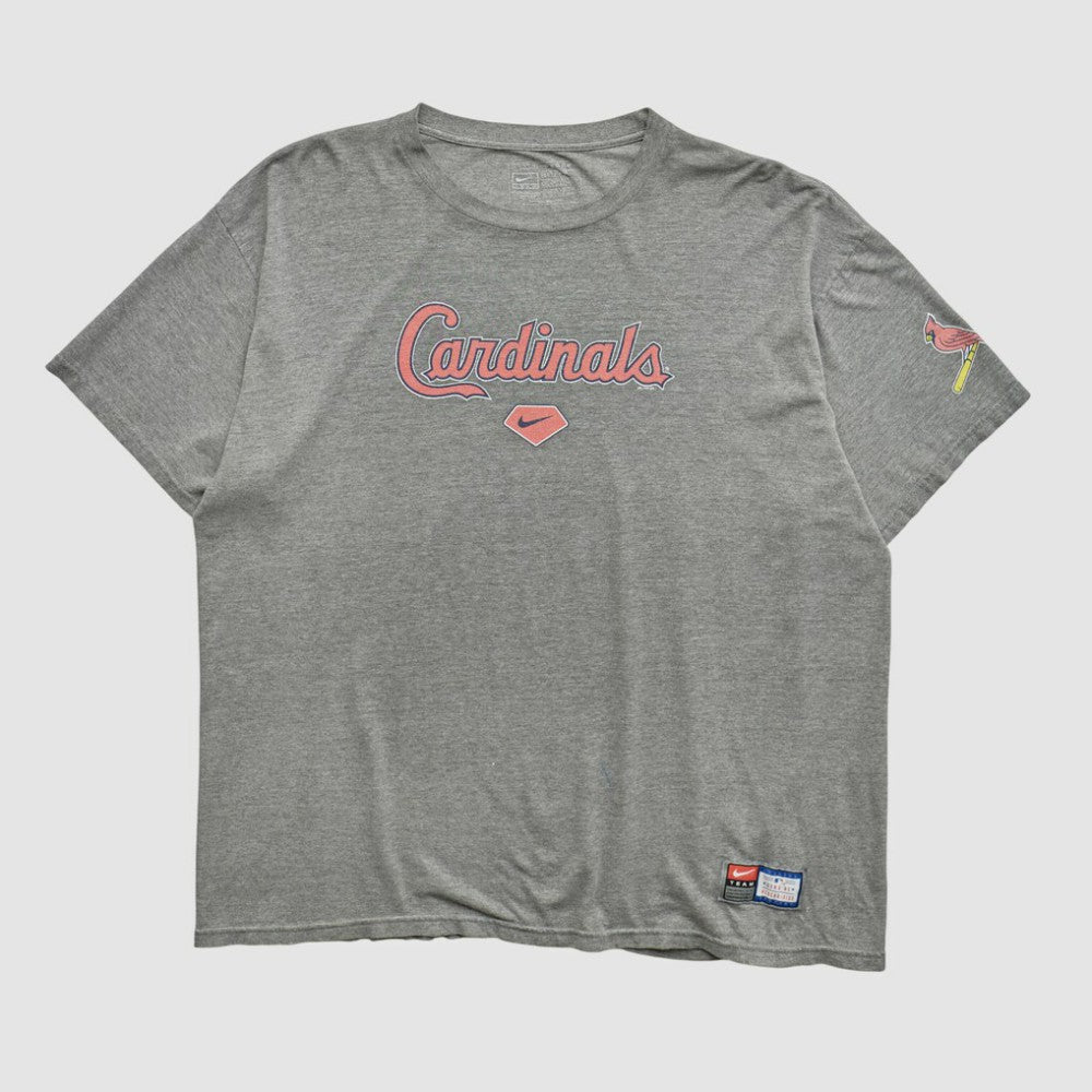 St. Louis Cardinals Nike 2000s T-shirt - Heather Gray - XVintage - Nike Discount