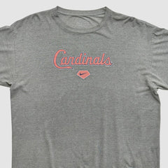 St. Louis Cardinals Nike 2000s T-shirt - Heather Gray - XVintage - Nike Discount