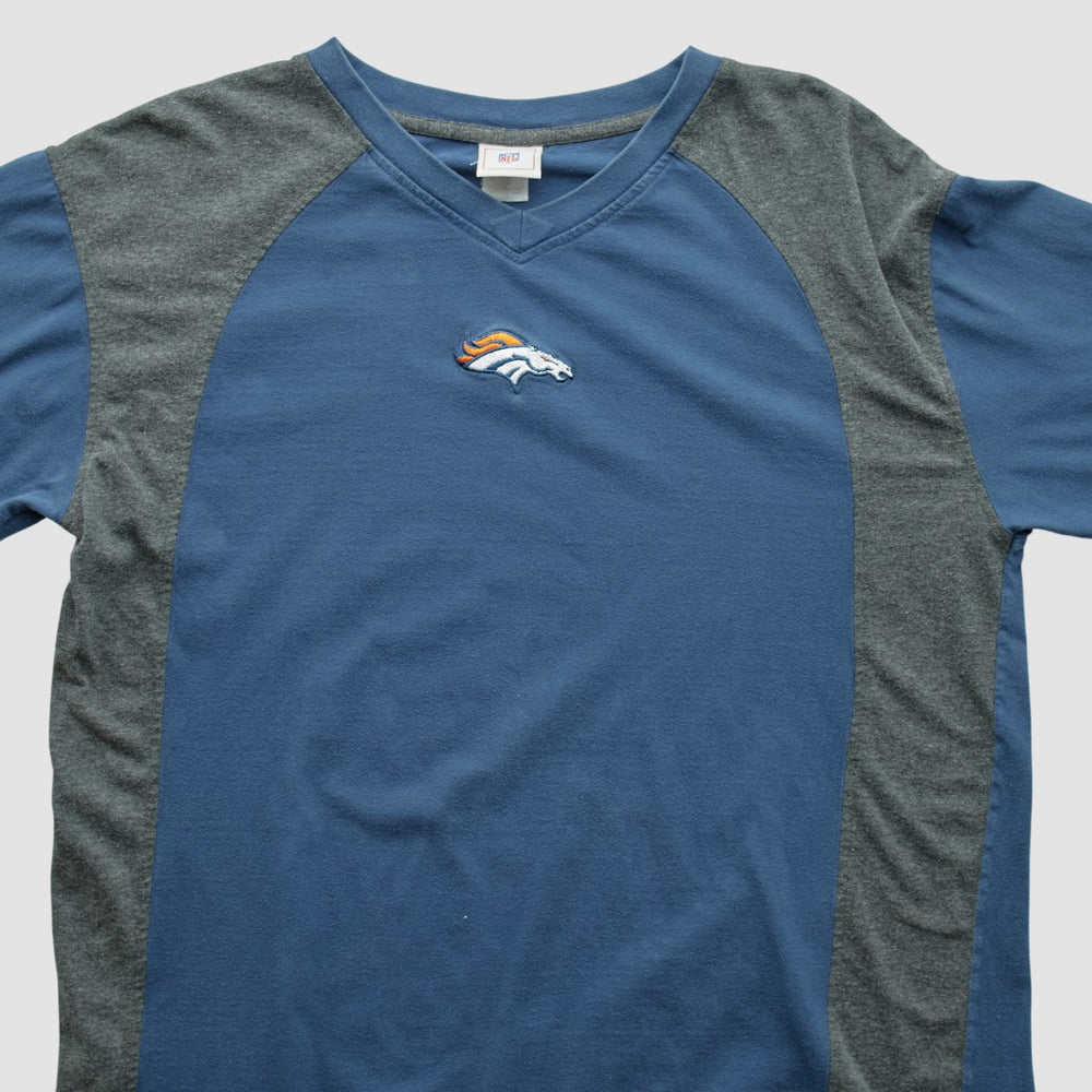 Fanatics Denver Broncos NFL 2000s Long Sleeve T-shirt Navy Vintage