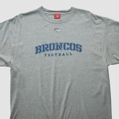 Fanatics Denver Broncos NFL 2000s T-shirt Heather Gray Vintage