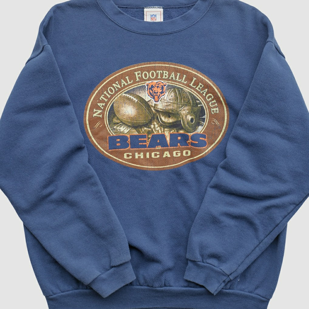 Fanatics Chicago Bears NFL 2000s Pullover Sweatshirt Blue Vintage