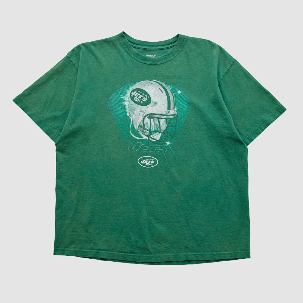Fanatics New York Jets Reebok 2000s T-shirt Green Vintage
