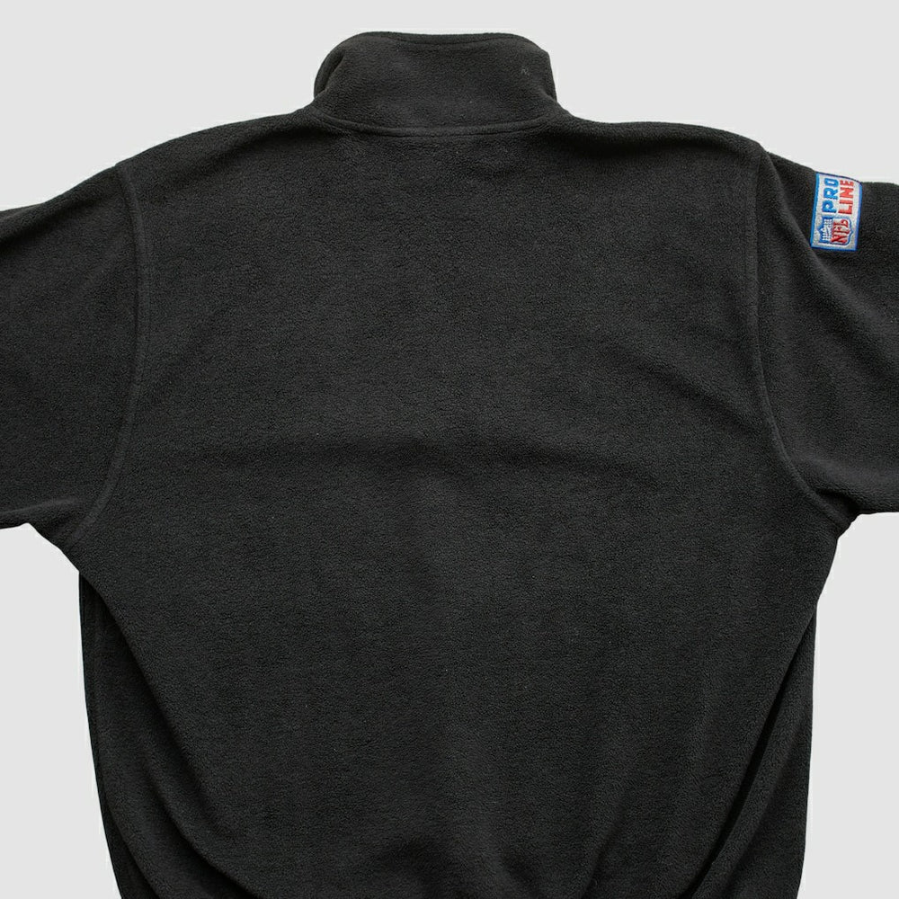 Fanatics Miami Dolphins Champion 2000s 1/4 Zip Sweatshirt Black Vintage