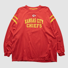 Fanatics Kansas City Chiefs NFL 2000s Long Sleeve T-shirt Red Vintage