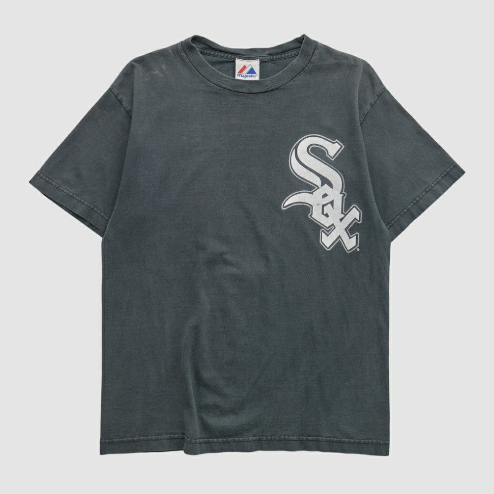 Chicago White Sox Majestic 2000s T-shirt - Charcoal - Vintage - Fanatics Sale