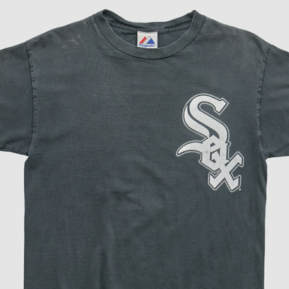 Chicago White Sox Majestic 2000s T-shirt - Charcoal - Vintage - Fanatics Sale