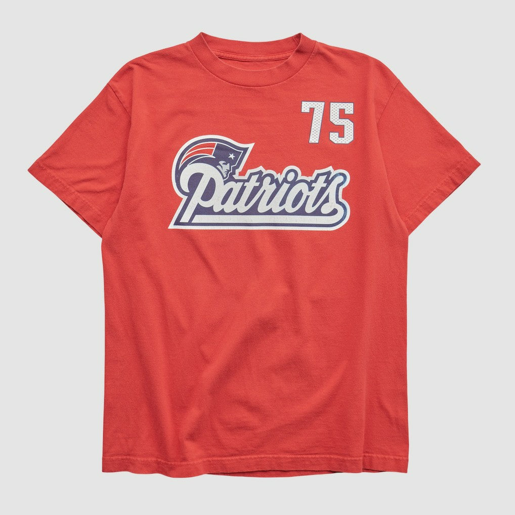 Fanatics New England Patriots Reebok 2000s T-shirt Red Vintage