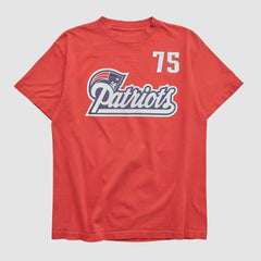 Fanatics New England Patriots Reebok 2000s T-shirt Red Vintage