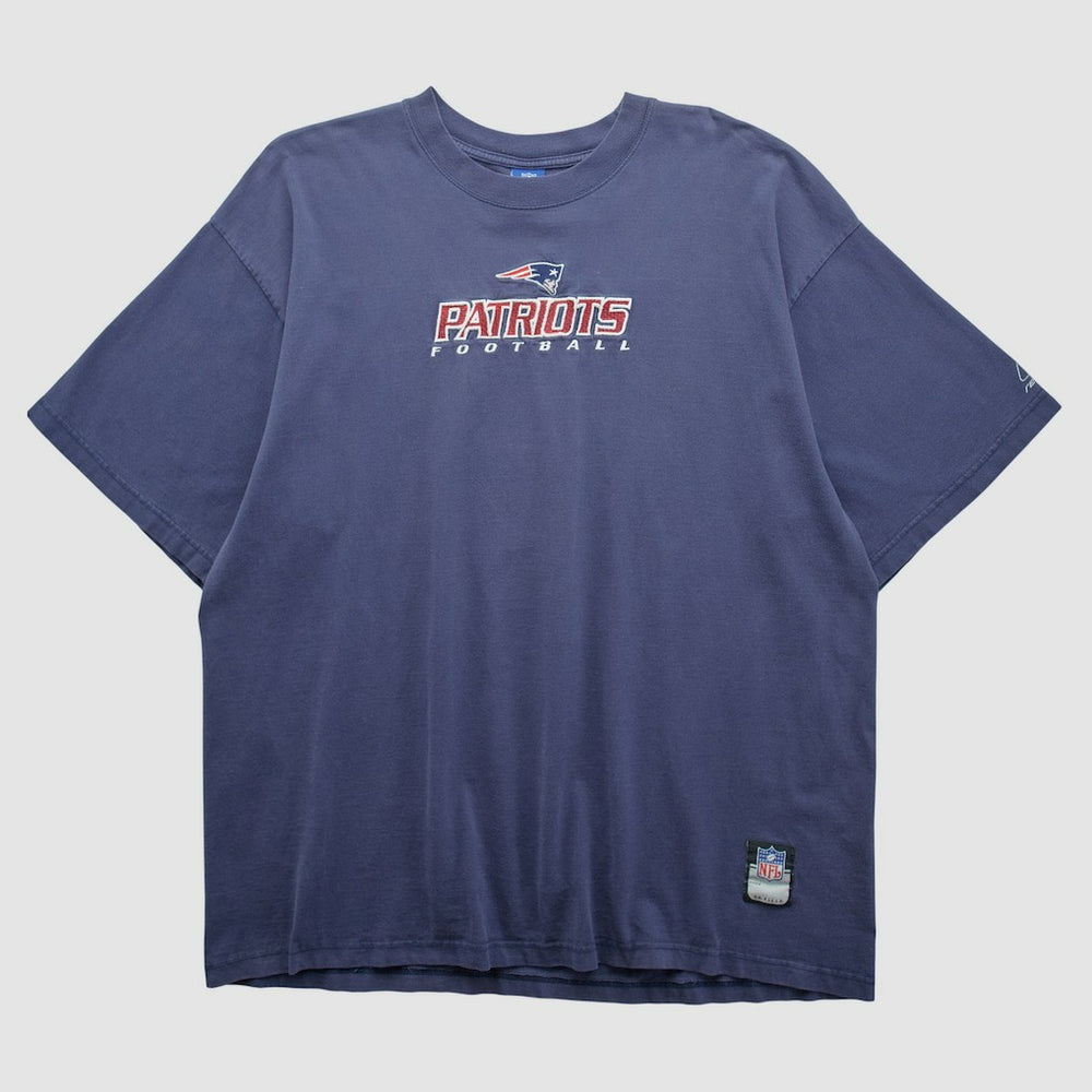 Fanatics New England Patriots Reebok 2000s T-shirt Navy Vintage