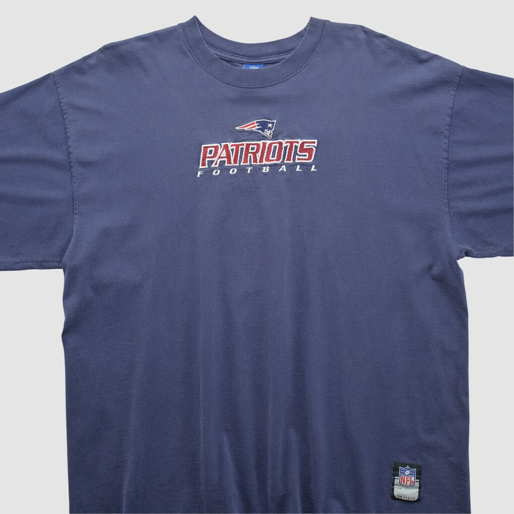 Fanatics New England Patriots Reebok 2000s T-shirt Navy Vintage
