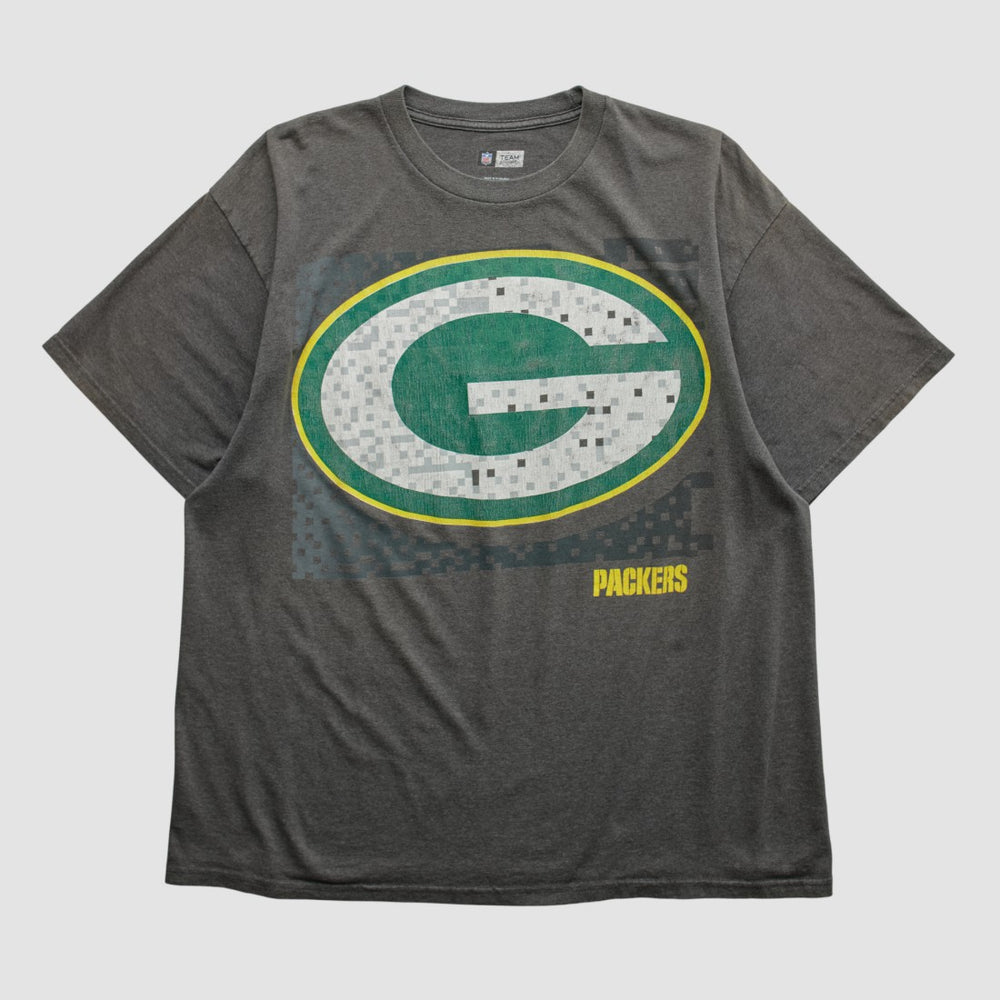 Fanatics Green Bay Packers NFL 2010s T-shirt Dark Heather Gray Vintage