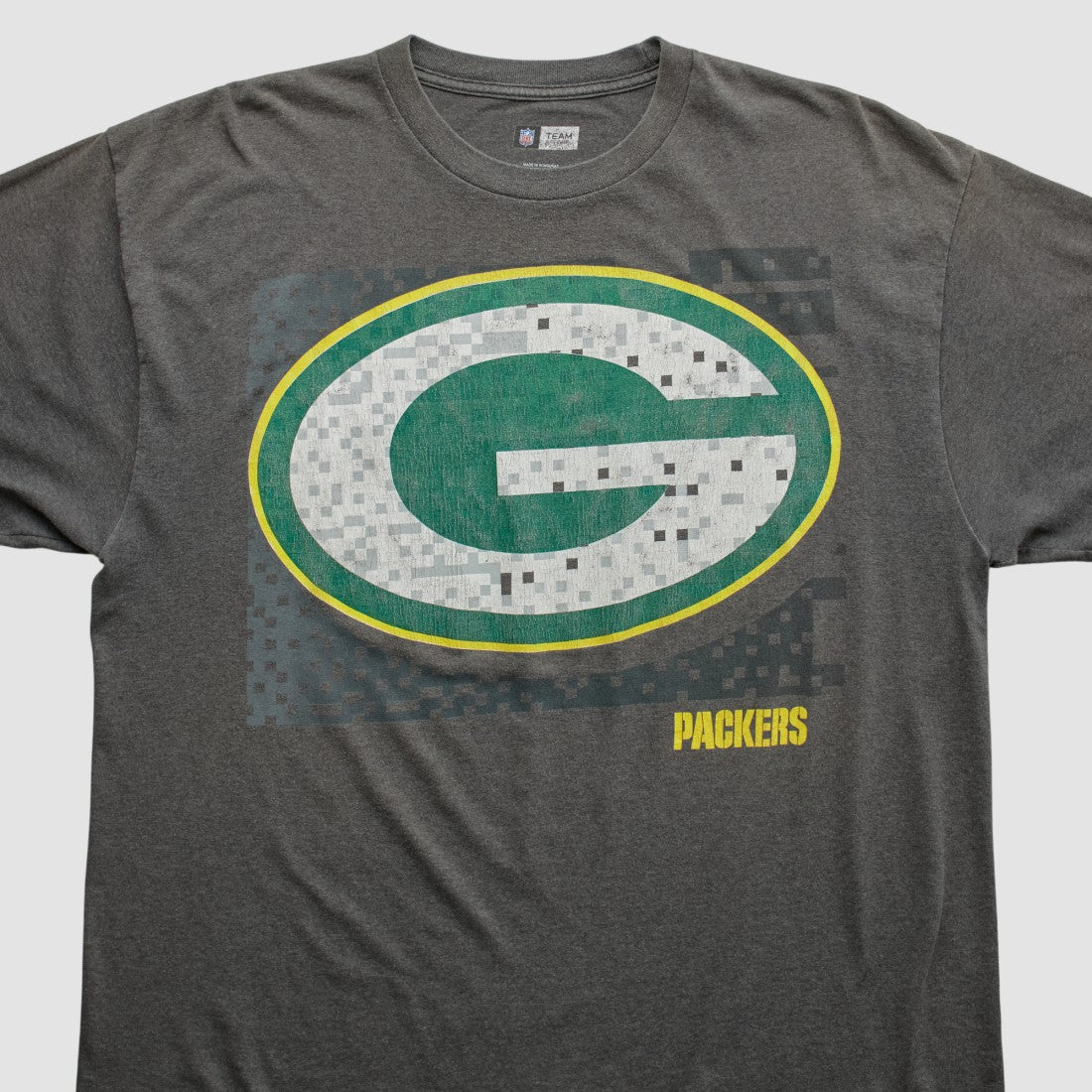 Fanatics Green Bay Packers NFL 2010s T-shirt Dark Heather Gray Vintage