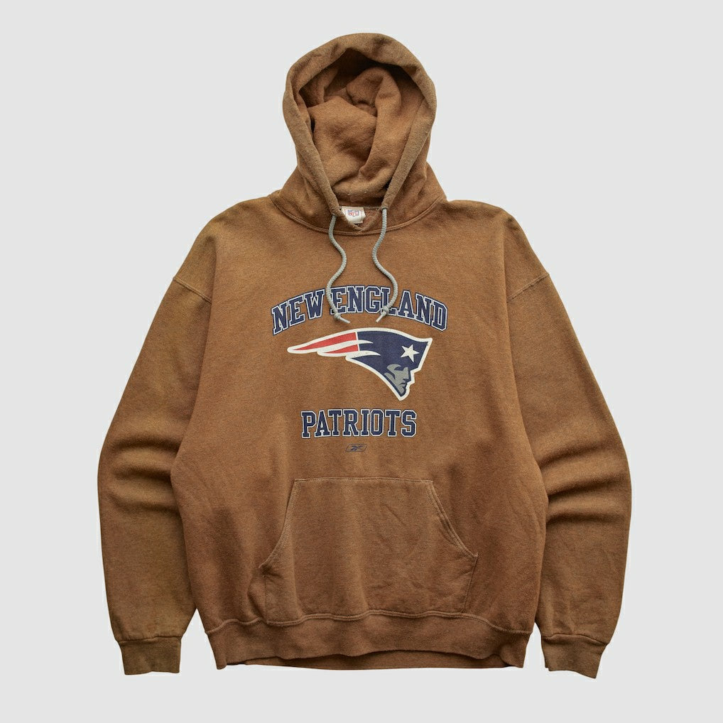 Fanatics New England Patriots Jerzees 2000s Hooded Sweatshirt Clay Vintage