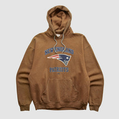 Fanatics New England Patriots Jerzees 2000s Hooded Sweatshirt Clay Vintage
