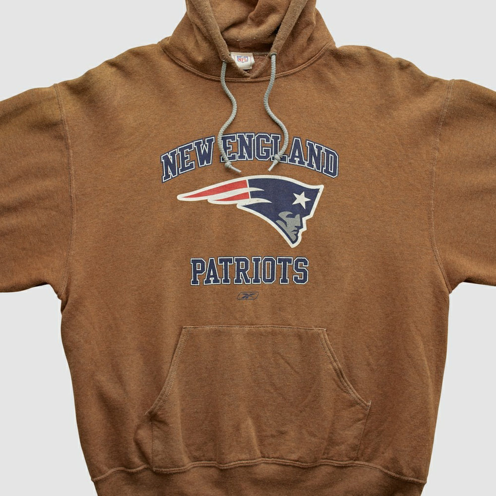 Fanatics New England Patriots Jerzees 2000s Hooded Sweatshirt Clay Vintage