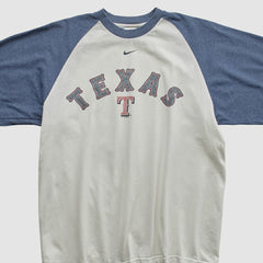 Texas Rangers Nike 2000s T-shirt - White - Vintage - Nike Online