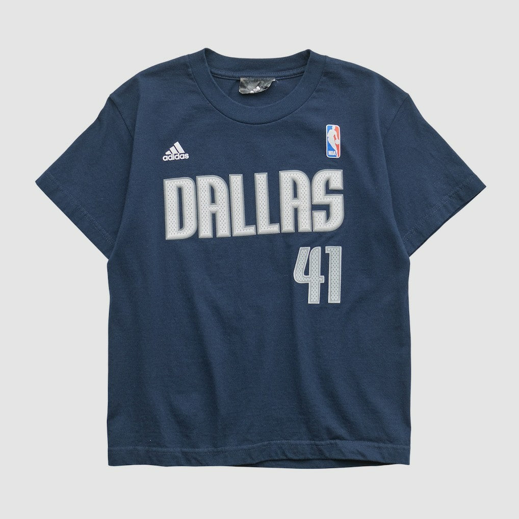 Dallas Mavericks 2010s T-shirt for sale Navy Vintage | Adidas