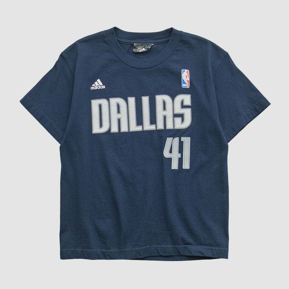 Dallas Mavericks 2010s T-shirt for sale Navy Vintage | Adidas