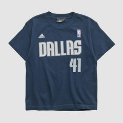 Dallas Mavericks 2010s T-shirt for sale Navy Vintage | Adidas