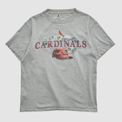 St. Louis Cardinals Majestic 2009 T-shirt - Heather Gray - Vintage - Fanatics Sale