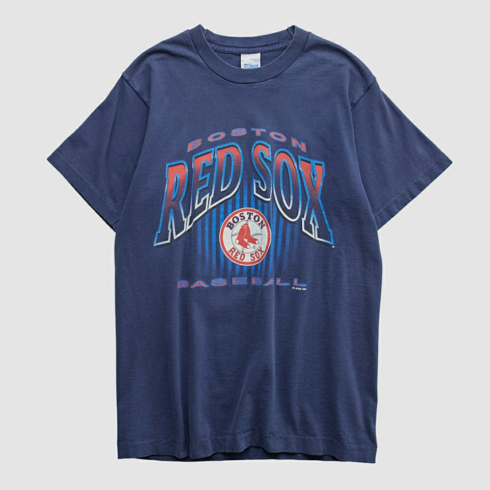 Boston Red Sox Salem Sportswear 1997 T-shirt - Navy - Vintage - Fanatics Online
