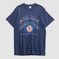 Boston Red Sox Salem Sportswear 1997 T-shirt - Navy - Vintage - Fanatics Online