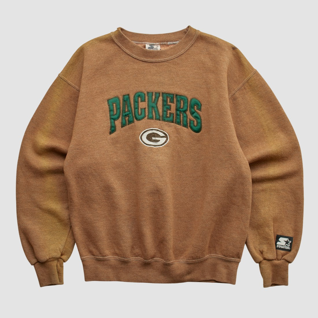 Fanatics Green Bay Packers Starter 90s Pullover Sweatshirt Clay Vintage