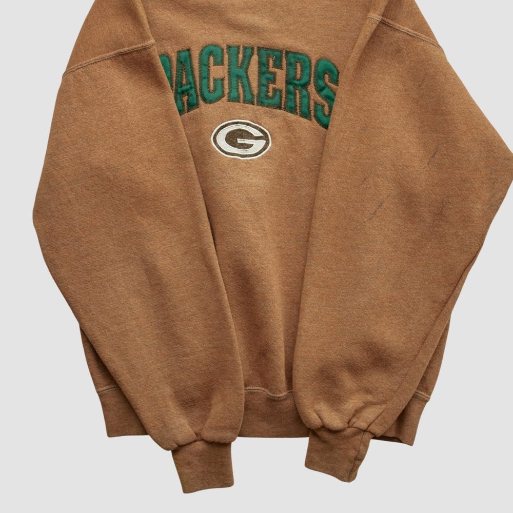 Fanatics Green Bay Packers Starter 90s Pullover Sweatshirt Clay Vintage