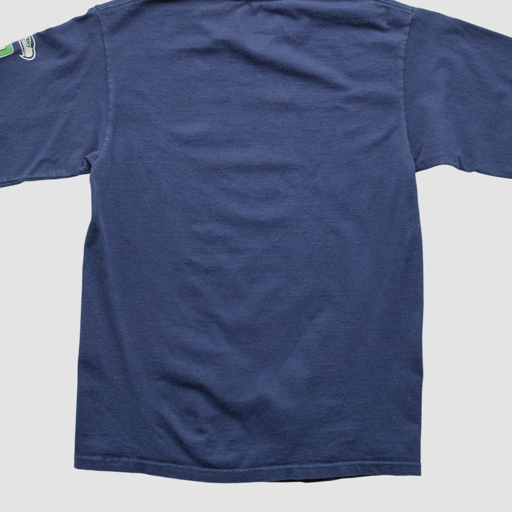 Fanatics Seattle Seahawks NFL 2010s Long Sleeve T-shirt Navy Vintage