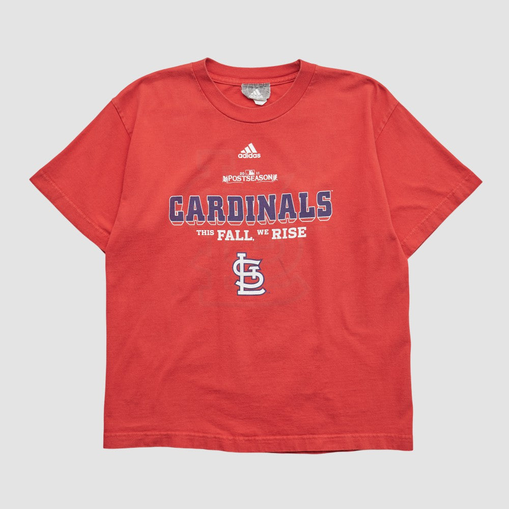 St. Louis Cardinals Adidas 2011 T-shirt - Red - Vintage - Fanatics Online