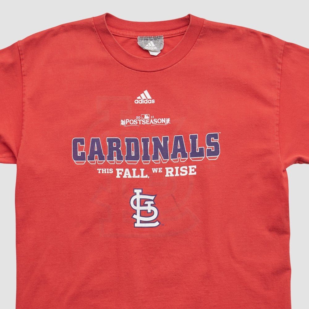 St. Louis Cardinals Adidas 2011 T-shirt - Red - Vintage - Fanatics Online