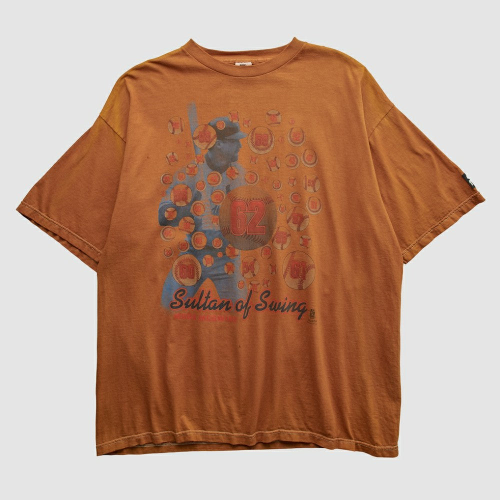 Mark McGwire Starter 90s T-shirt - Clay - XVintage - Fanatics Online