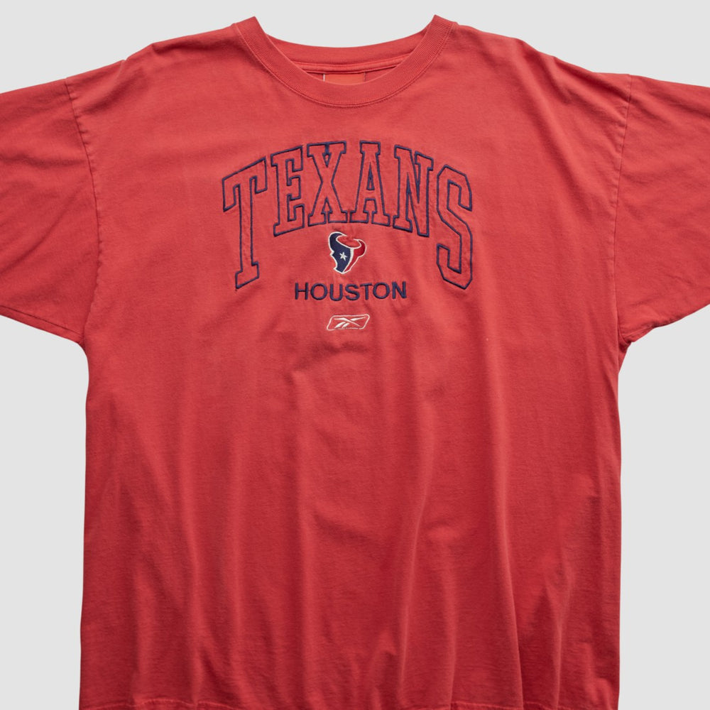 Fanatics Houston Texans Reebok 2000s T-shirt Red Vintage