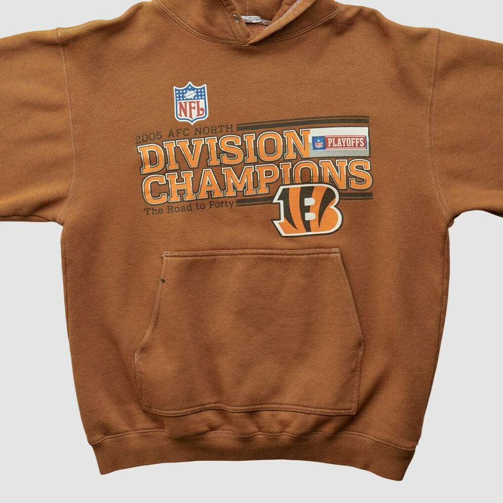 Fanatics Cincinnati Bengals 2005 Hooded Pullover Sweatshirt Clay Vintage