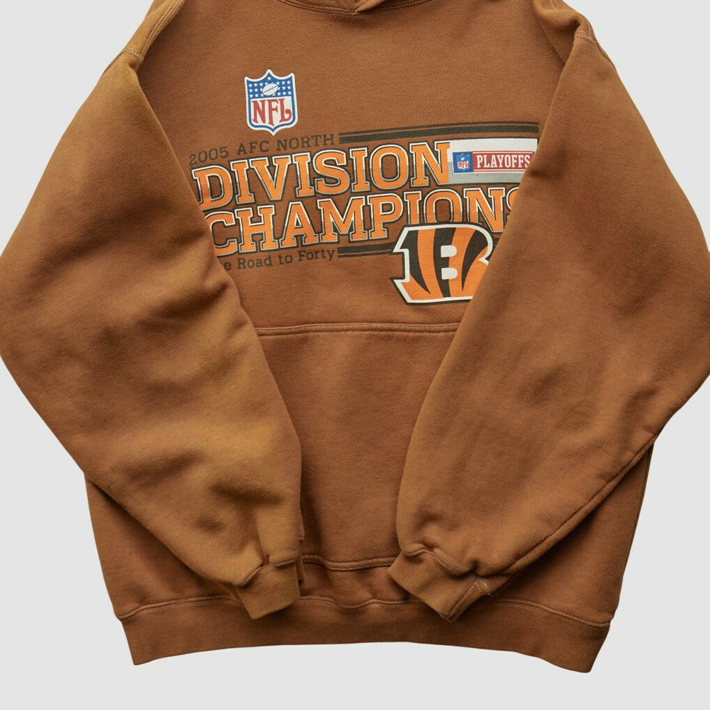 Fanatics Cincinnati Bengals 2005 Hooded Pullover Sweatshirt Clay Vintage
