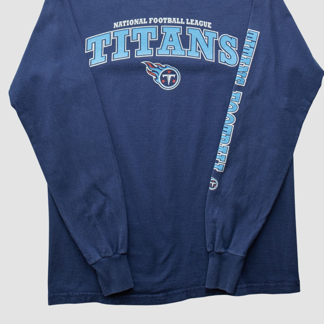 Fanatics Tennessee Titans NFL 2000s Long Sleeve T-shirt Navy Vintage