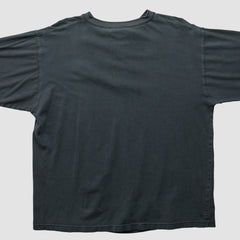 Fanatics Green Bay Packers Logo 7 90s Long Sleeve T-shirt Black Vintage