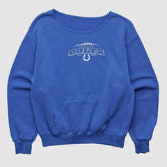 Fanatics Indianapolis Colts 2000s Pullover Sweatshirt Blue Vintage